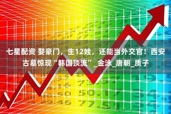 七星配资 娶豪门，生12娃，还能当外交官！西安古墓惊现“韩国顶流”_金泳_唐朝_质子